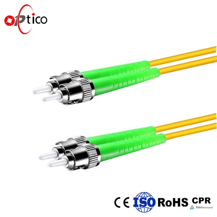 ST/UPC OM2 Duplex Patch Cord